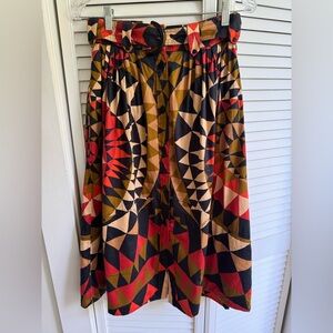 Far Rio Geometric Patterned Skirt